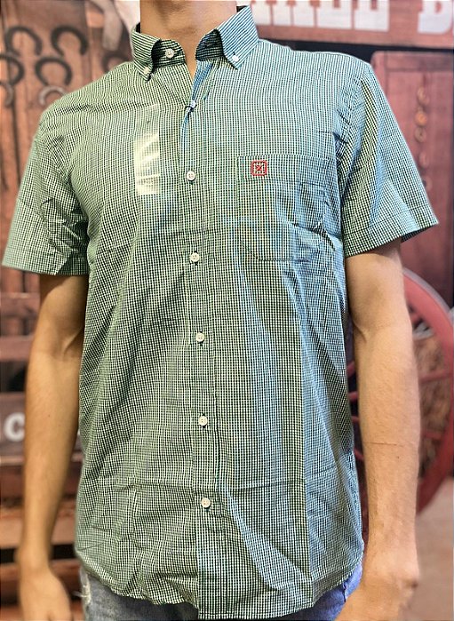 CAMISA TXC XADREZ VERDE 2763C