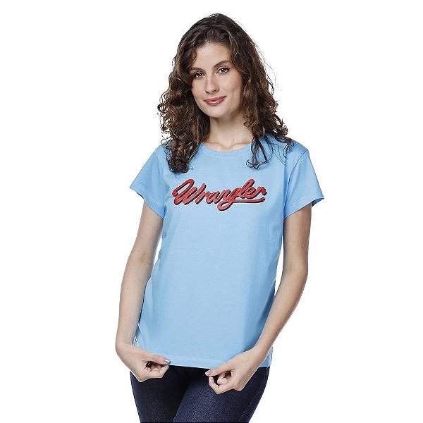 CAMISETA WRANGLER AZUL WF5501AZ