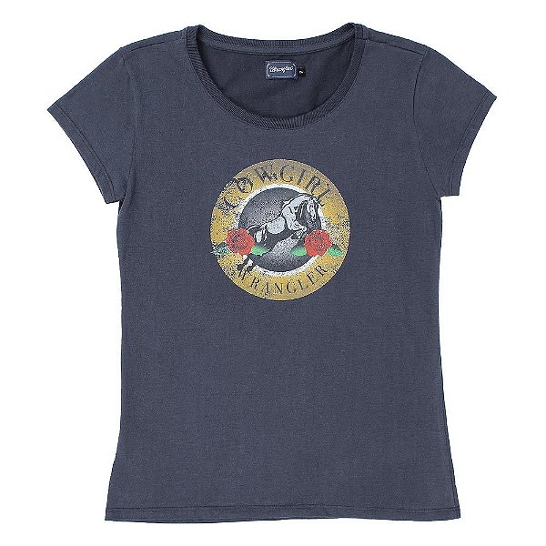 camiseta feminina emma cow girl wrangler 72593t96d40