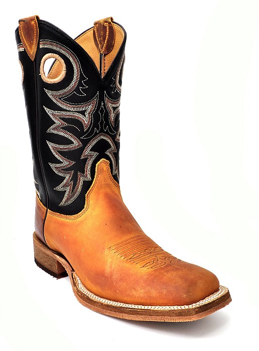 bota justin tobacco cowride br 740