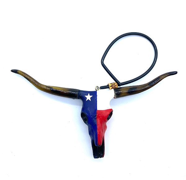 LONGHORN RESINA RETROVISOR BANDEIRA