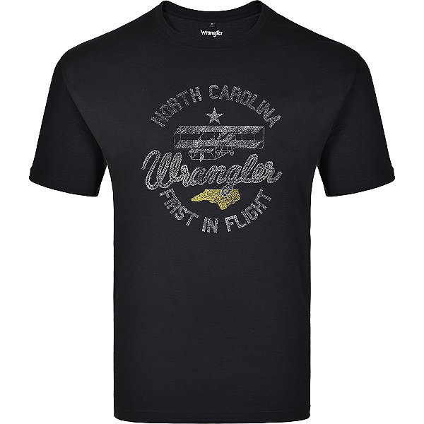 CAMISETA WRANGLER TSHIRT WM5676 PRETO