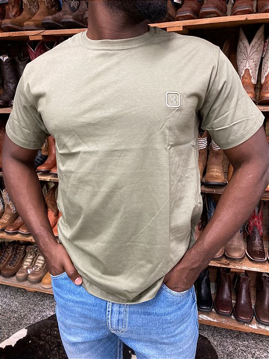 CAMISETA TXC CUSTOM 19489 VERDE MILITAR