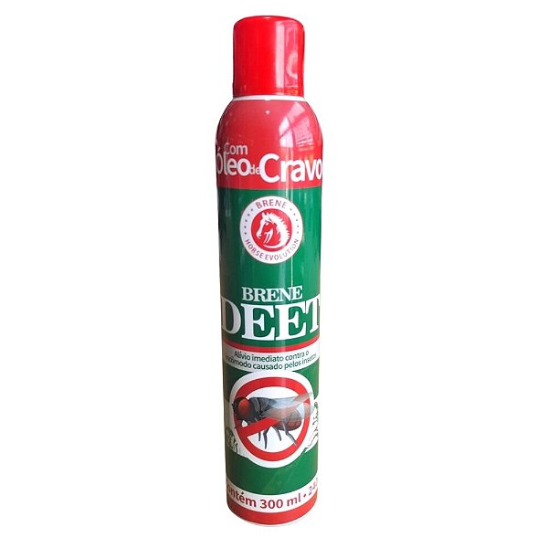 REPELENTE NATURAL AEROSSOL A BASE DE DEET BRENE 300ML