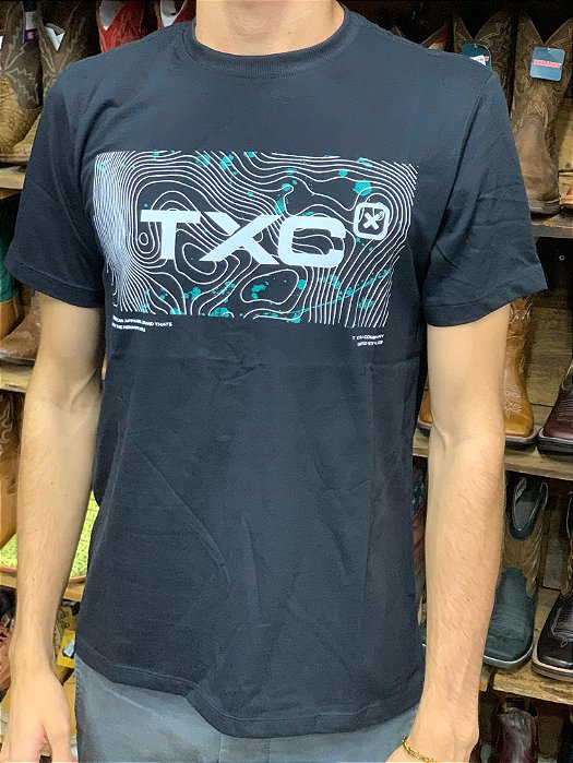 CAMISETA TXC REGULAR FIT PRETO 191859