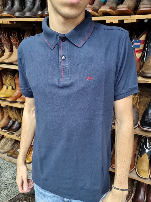 CAMISETA POLO LEE MARINHO 4376L