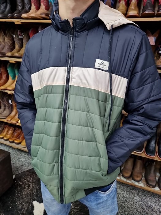 JAQUETA PUFFER RIGHSSON MATELASSE WIND PRETO 5642