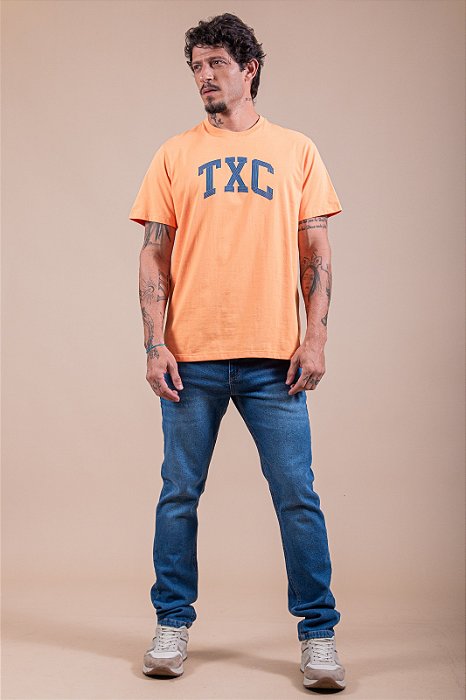 CAMISETA TXC CUSTOM LARANJA 191982