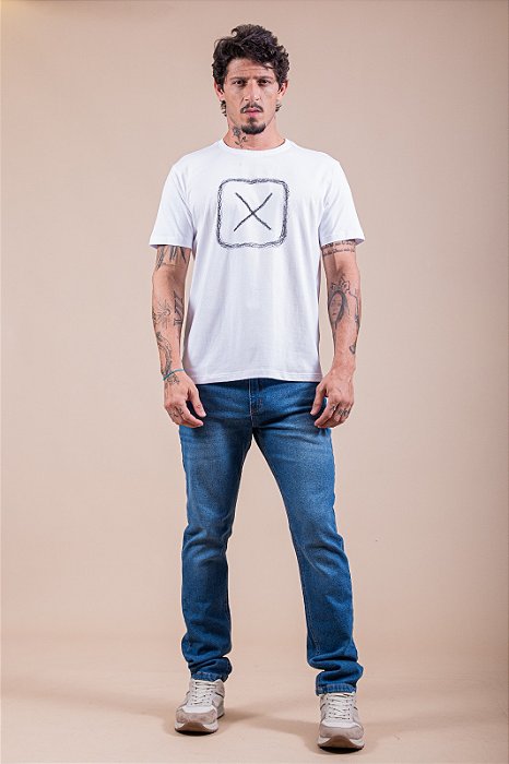 CAMISETA TXC CUSTOM BRANCA 191972