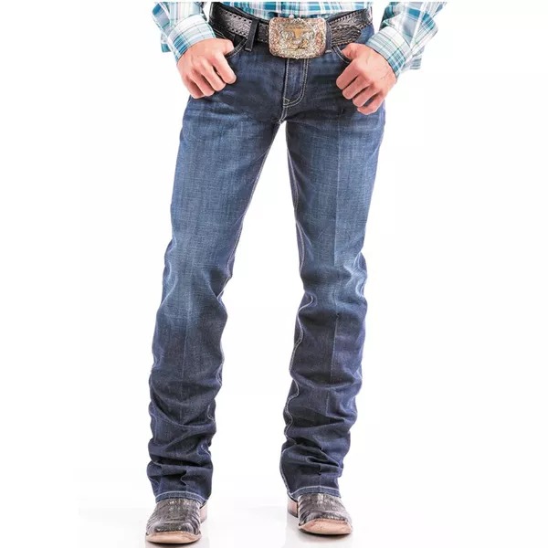 CALÇA CINCH IAN MID RISE ESCURA