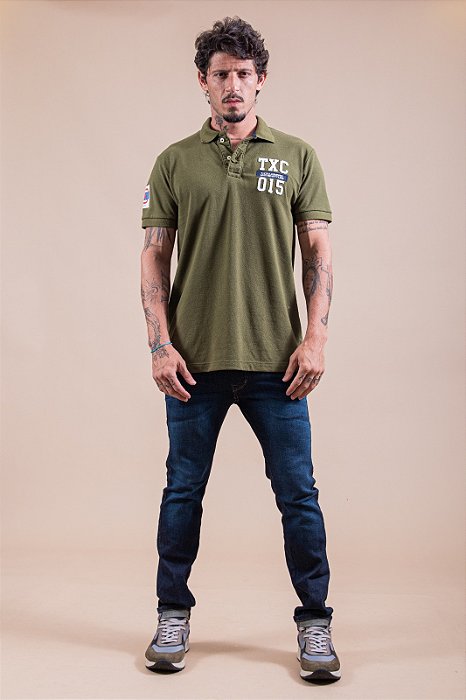 POLO TXC REGULAR FIT VERDE 6732