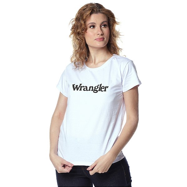 CAMISETA WRANGLER BRANCA WF5502