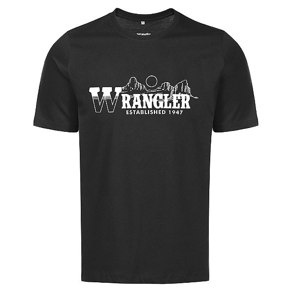 CAMISETA WRANGLER PRETO WM5687