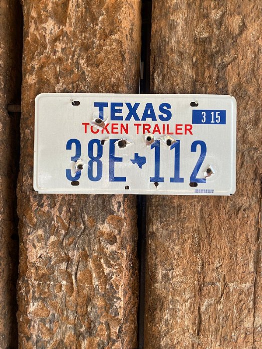 PLACA TEXAS 38E 112