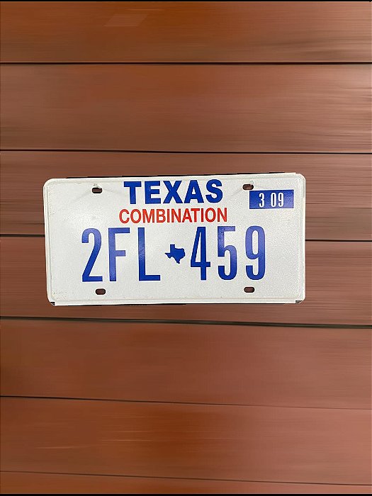 PLACA TEXAS 2FL 459