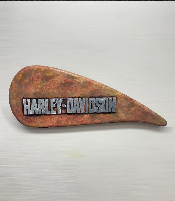 QUADRO HARLEY DAVISDSON TANQUE MEDIA FOGO
