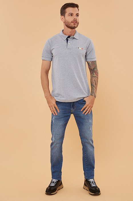 POLO TXC CUSTOM MESCLA 6753