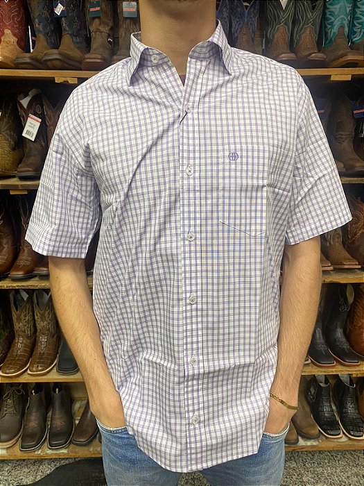 CAMISA DI HOFFMAN M/C 13347 LILAS