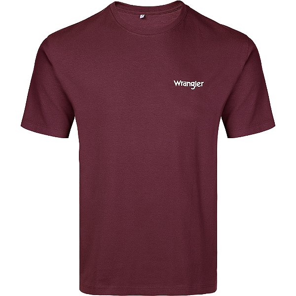 CAMISETA WRANGLER TSHIRT WM5503 VINHO