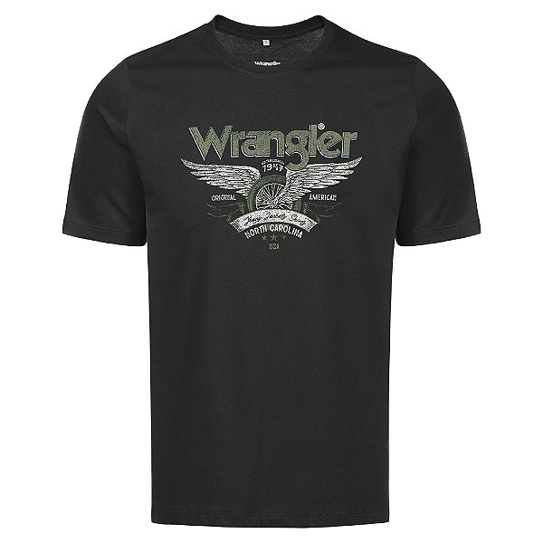 CAMISETA WRANGLER TSHIRT WM5699 PRETA