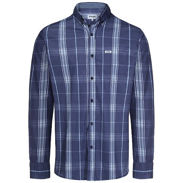CAMISA  WRANGLER FT MASC M/LONGA - WLS168