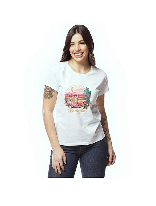 CAMISETA WRANGLER TSHIRT WF5703BR