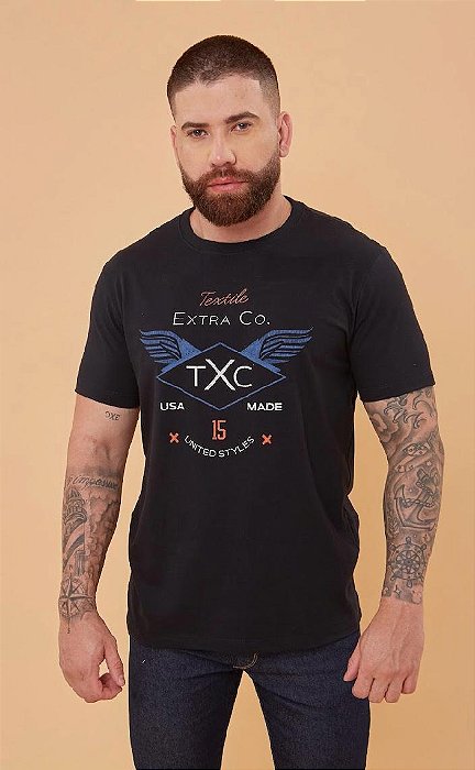 CAMISETA TXC CUSTOM PRET0 192067