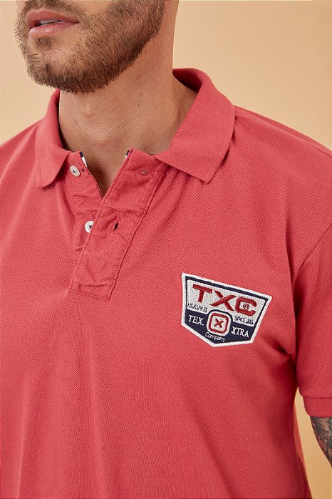 POLO TXC CUSTOM VERMELHO 6787