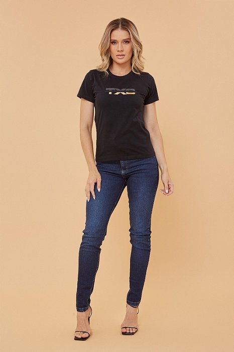 CAMISETA TXC REGULAR FIT PRETO 50893