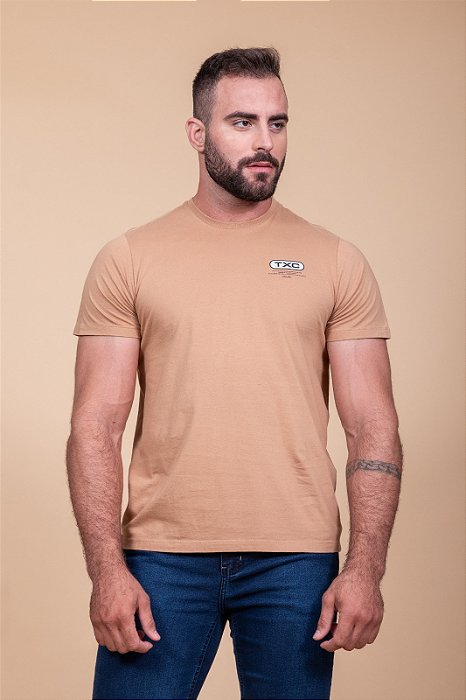 CAMISETA TXC CUSTOM 192248 KHAKI