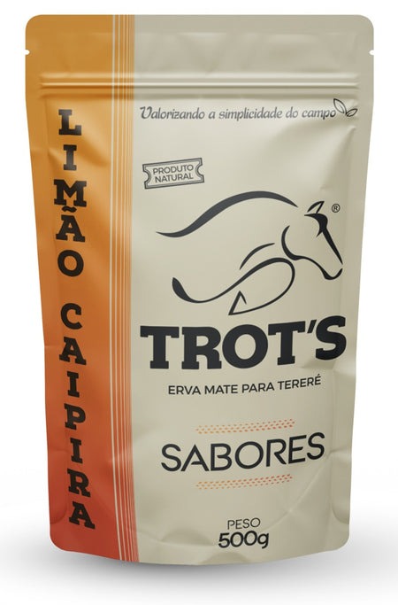 ERVA TERERÉ PREMIUM LIMAO CAIPIRA 500G - TROTS