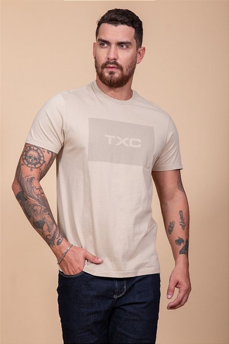 CAMISETA TXC CUSTOM BEGE 192233