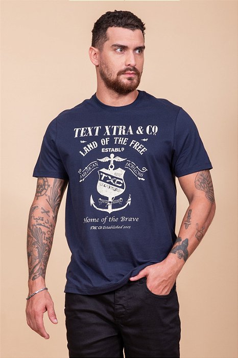 CAMISETA TXC CUSTOM MARINHO 192215