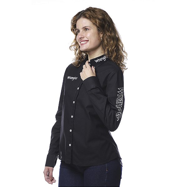 CAMISA WRANGLER FEM ML LISA WW201PR