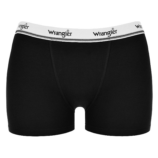 CUECA BOXER PRETA WRANGLER WMUW010PR