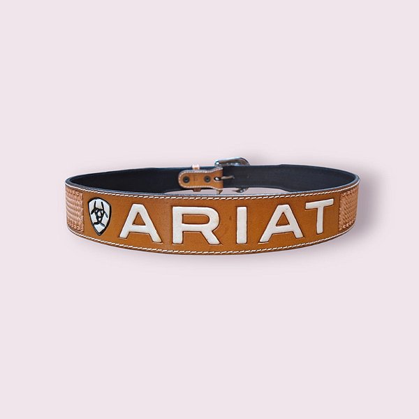 CINTO AGUIA SERTANEJA COURO ARIAT