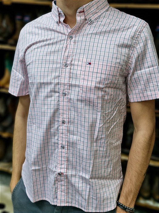 CAMISA RIVERTON MC FAIR CUT 040 001 ROSA