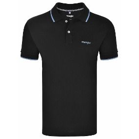 Camiseta polo Preto WM9001PR- Wrangler