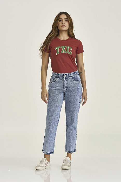 CAMISETA TXC MEIA MALHA REGULAR VERMELHO 51060
