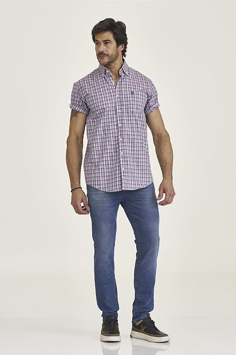 CAMISA TXC REGULAR CUSTOM XADREZ 29144