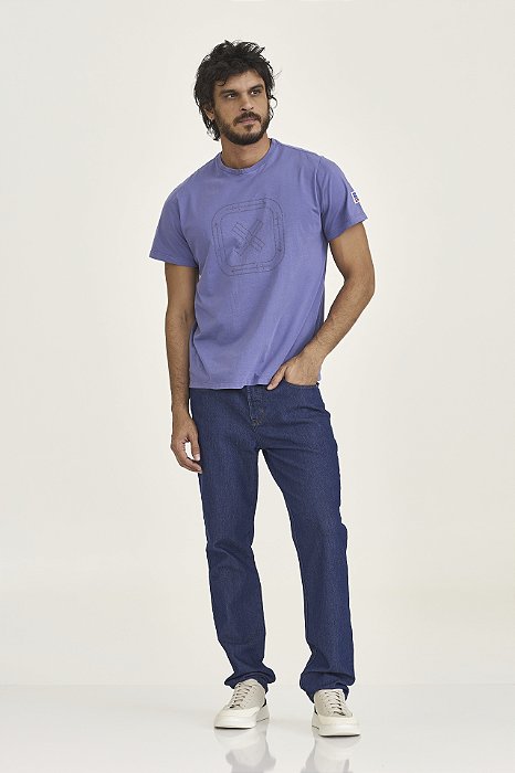 CAMISETA TXC CUSTOM MEIA MALHA PENTEADA ROXO 192358