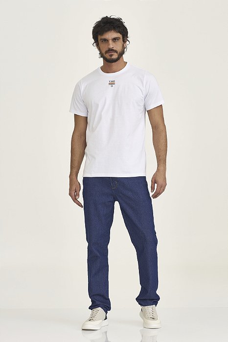 CAMISETA TXC CUSTOM MEIA MALHA PENTEADA BRANCA 192319
