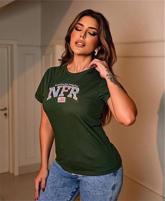 CAMISETA NFR VERDE CFS672