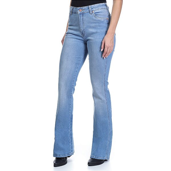 CALÇA WRANGLER FEM LYCRA C/ALTA WF2061