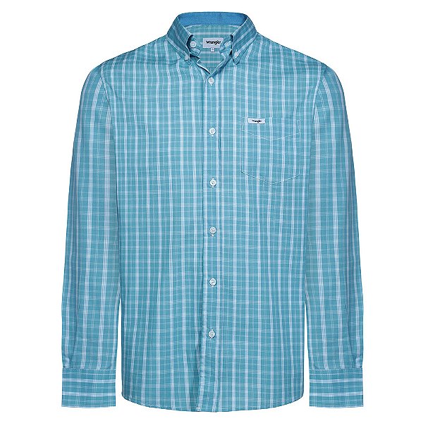 CAMISA WRANGLER ML TRICOLINE WLS183