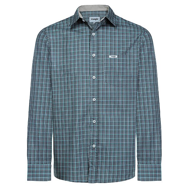 CAMISA WRANGLER ML TRICOLINE WLS188