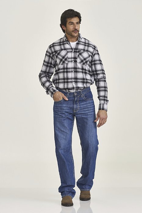 CAMISA TXC SARJA BORDADA 29253L