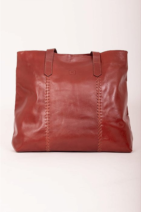 BOLSA TXC CARAMELO CUSTOM EM COURO ESTAMPADA B003
