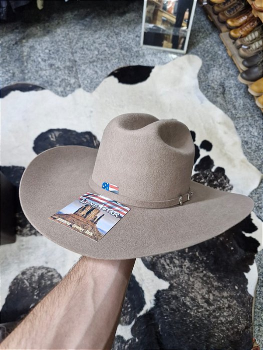 CHAPEU LONE STAR PALOMINIO 6X FELTRO