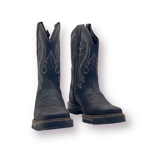 BOTA VIMAR CRAZY HORSE PRETO 81360
